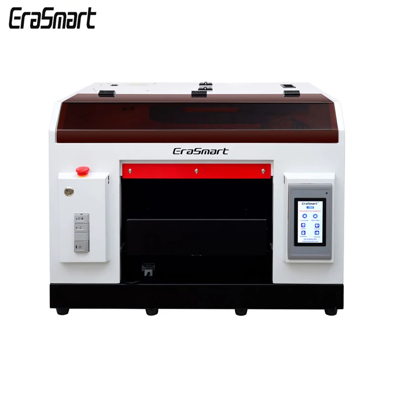 

Erasmart Flatbed Uv Printer A3 Uv Phone Case Printer For Wood