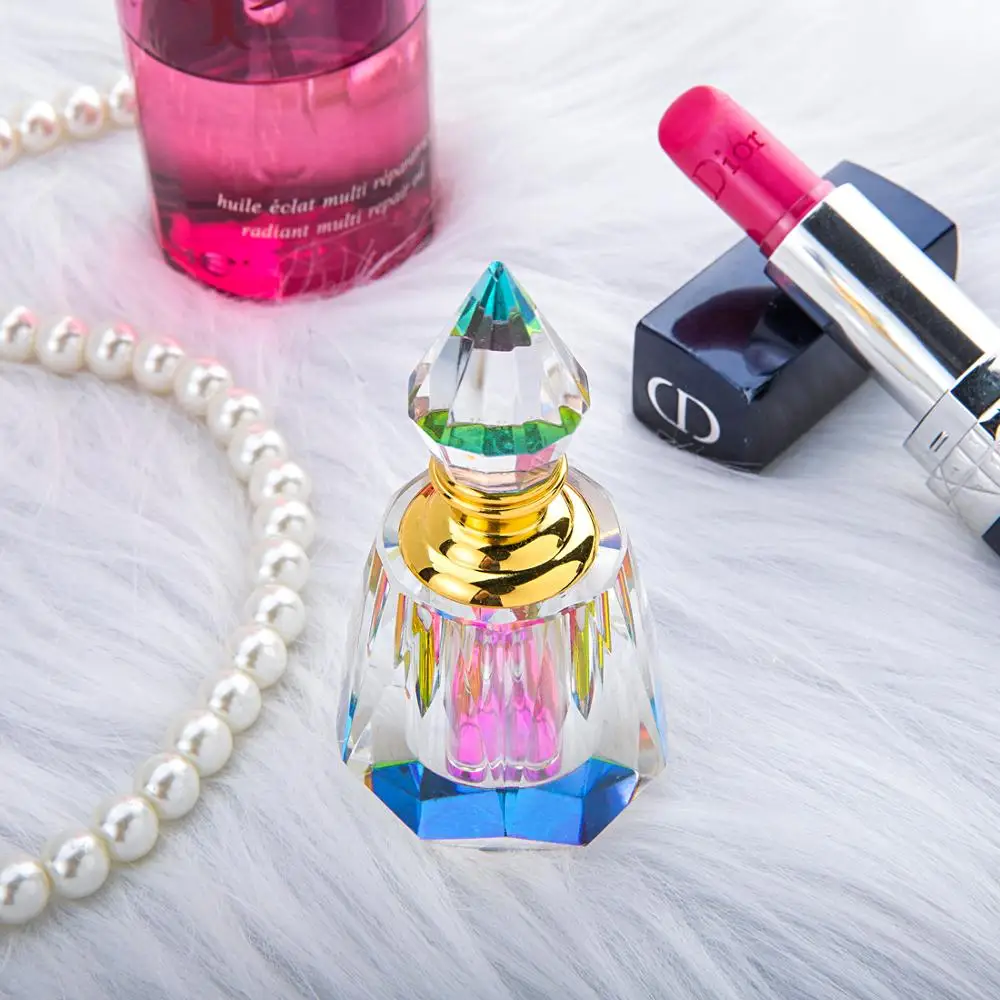 Прозрачная винтажная Пирамида H & D 4 мл флакон для духов пустой многоразовый