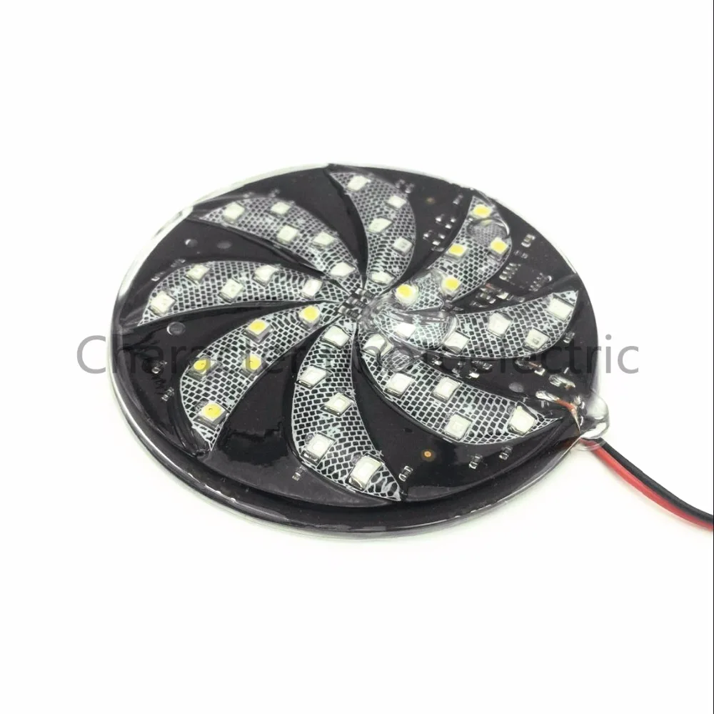 12V RGBW flash светодиодные колёса вращающийся ветряной лампы для автомобиля