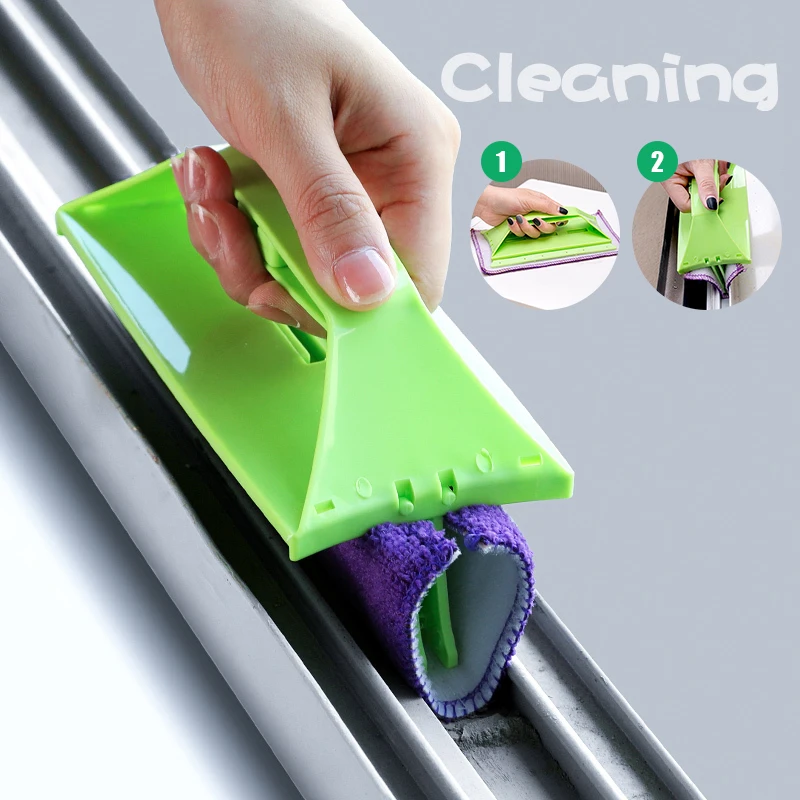 

Brush For Cleaning Windows Wipe Glass Groove Cleaning Brush Washing Windows Sill Gap Track Brush Cleaning Tools Window Wash