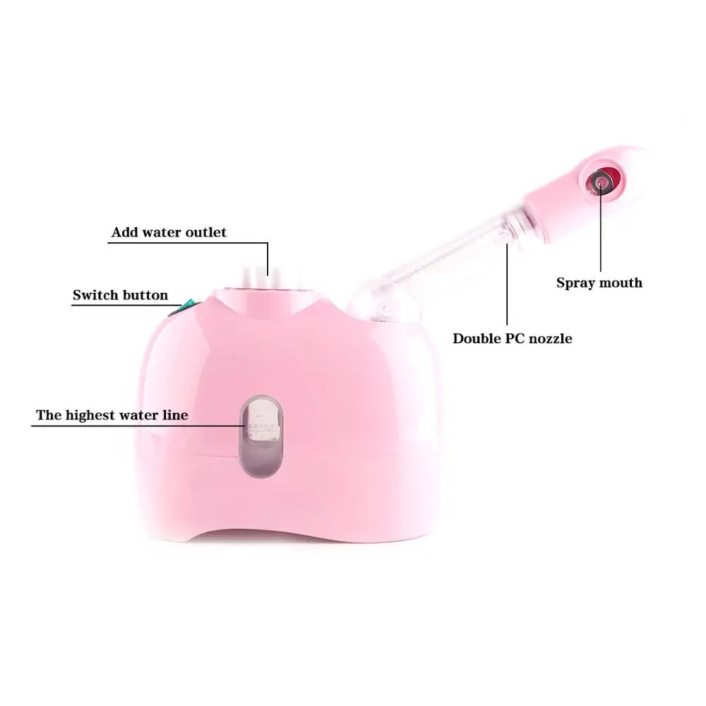 Пароварка для лица глубокой очистки ингалятор увлажняющий спрей испаритель спа