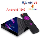 ТВ-приставка Android Smart TV Box, Android 10,0, 4K, 2G16G, Netflix, Youtube, Google 2,4G, Wi-Fi, медиаплеер qhdtv