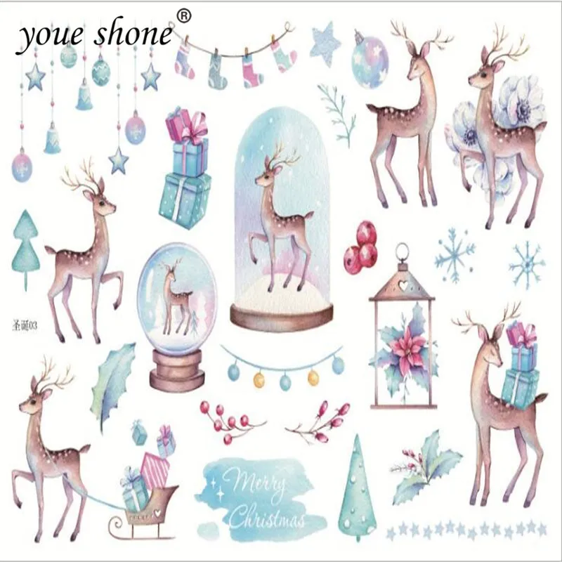 1 шт Рождественский подарок Uncut милый стикер Note Plan Стикер Книга наклейка