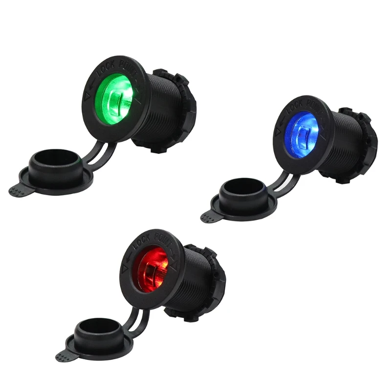 

Разъем питания розетка USB адаптер для автомобильного прикуривателя розетка женский кабель преобразователь