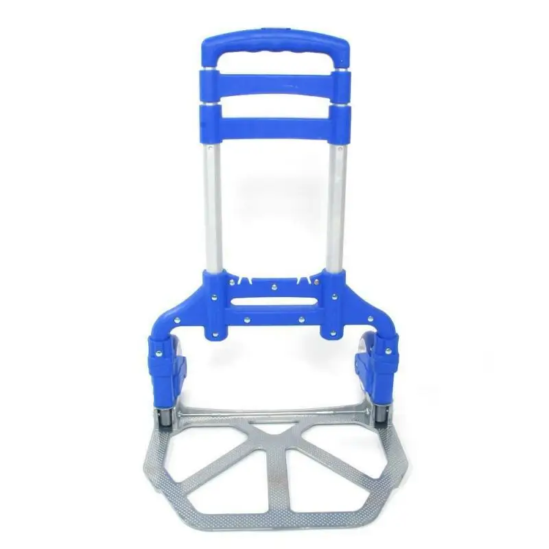 

170lbs Cart Folding Dolly Push Truck Hand Collapsible Trolley Luggage Aluminium
