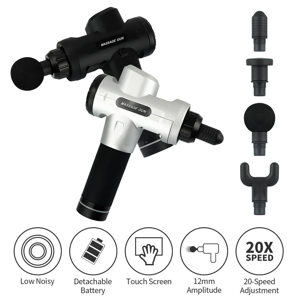Электронные терапевтические массажные Пистолеты для тела массаж тканей
