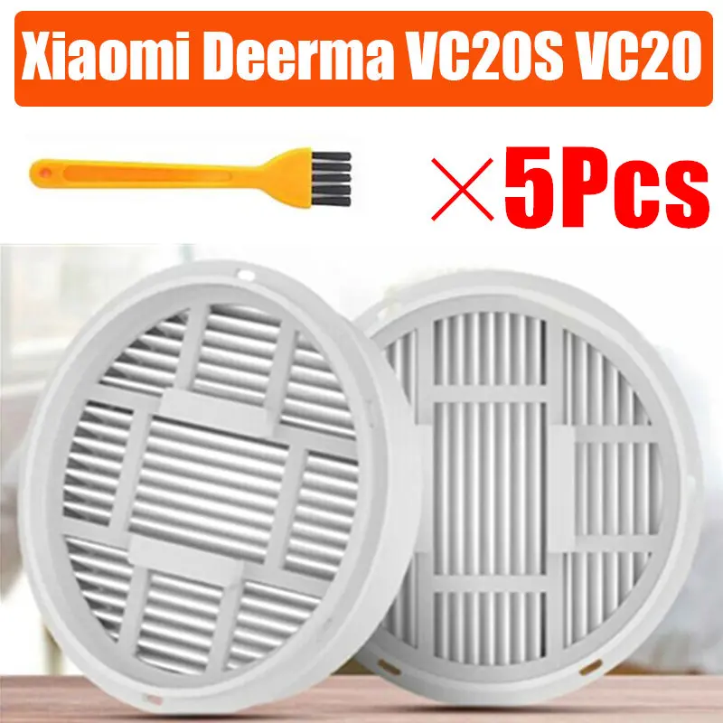 Фильтр НЕРА для пылесоса xiaomi Deerma VC20S VC20 ручка 5 шт./лот Запчасти и