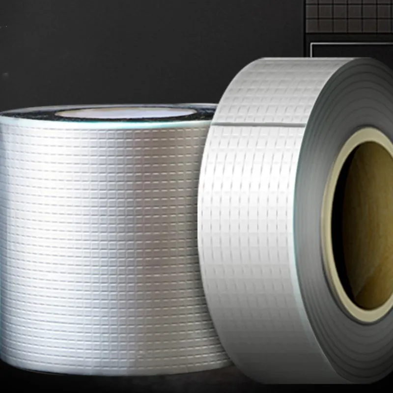 

New stop water anti leak seal tape strong Adhesive aluminum foil butyl rubber Waterproof tape for Roof Pipe Crack repair Sticker