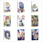 Алмазная 5D картина JIEME, животное особой формы, собака, кот, вышивка крестиком, алмазная вышивка, украшение для дома, подарок