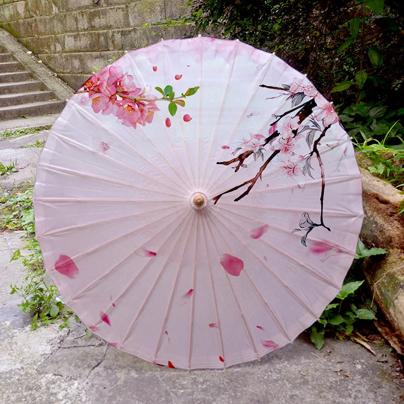 

Craft Oiled Paper umbrella Rain Women dance decorative Chinese umbrella Japanese performance props Vintage Retro Cosplay