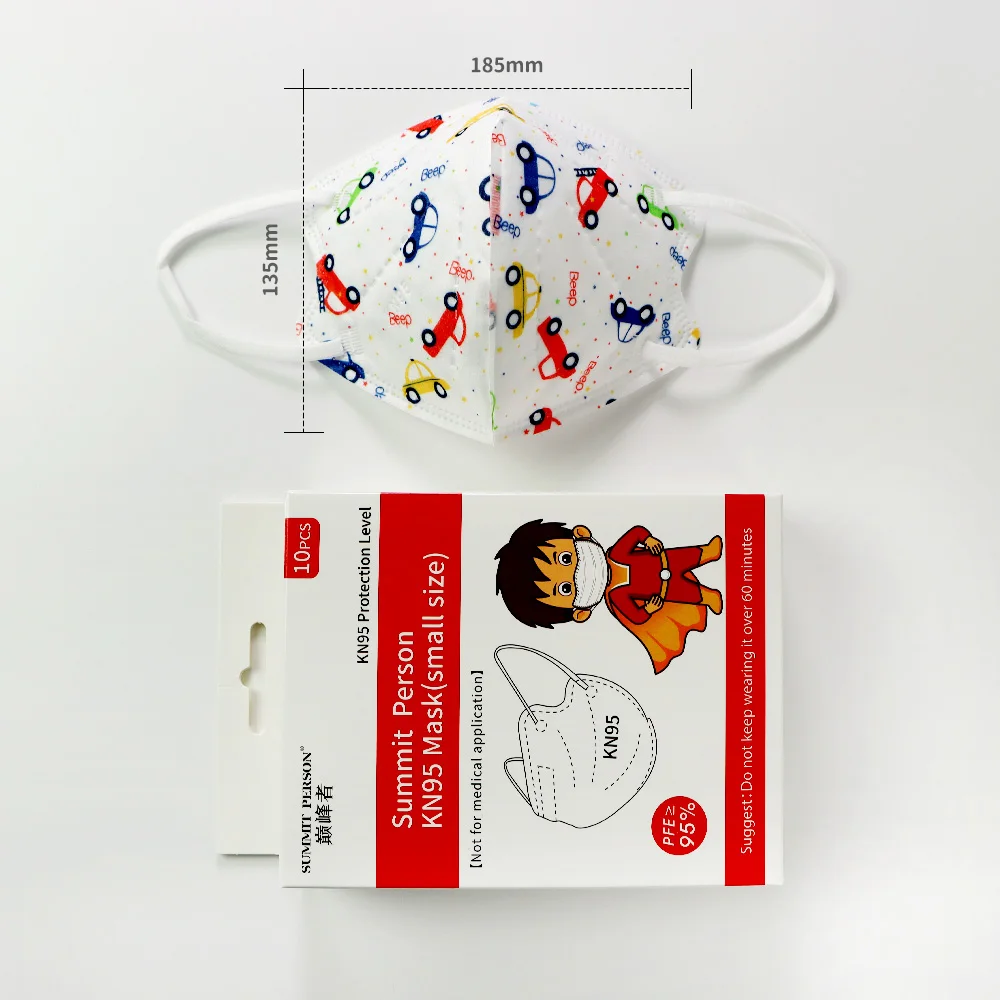 Маска Защитная многоразовая FFP2 для детей от 2 до 9 лет цвет в ассортименте|Маски| |