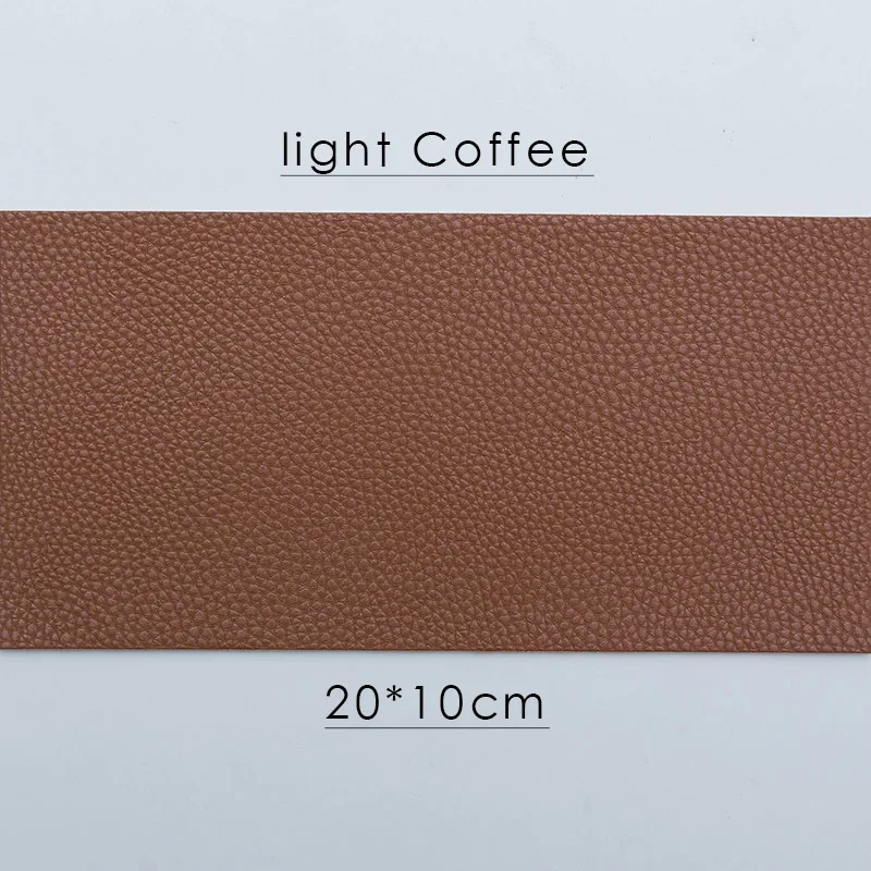coffee 15 цветов самоклеющиеся нашивки из искусственной кожи свободный крой DIY стикер для одежды ремонт кожаный диван-кровать в машине кожаная сумка Украшение кровати - Цвет: coffee