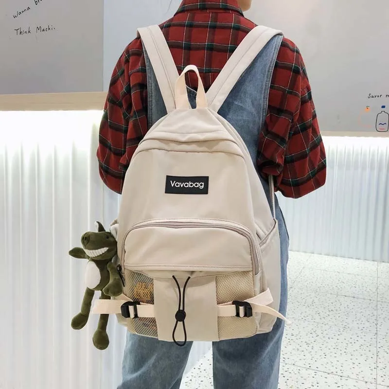 Женский студенческий рюкзак женский известного бренда Черный Повседневный