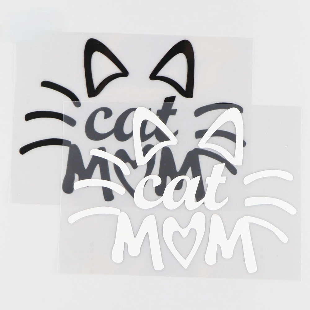 

15,3 см * 11,3 см Автомобильная наклейка с изображением кошки и мамы для окон, индивидуальная и креативная наклейка s