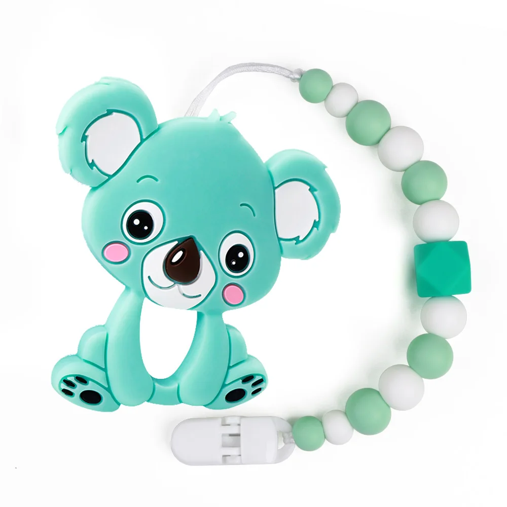 Детский силиконовый Прорезыватель для зубов цепочка соски Подарочные игрушки