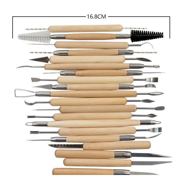 Набор керамических инструментов глина из полимера для сглаживания воска