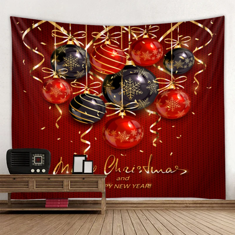 

Рождественский гобелен, Рождественское украшение, настенный гобелен, праздничное украшение, украшение для дома, большое одеяло, 7 размеров
