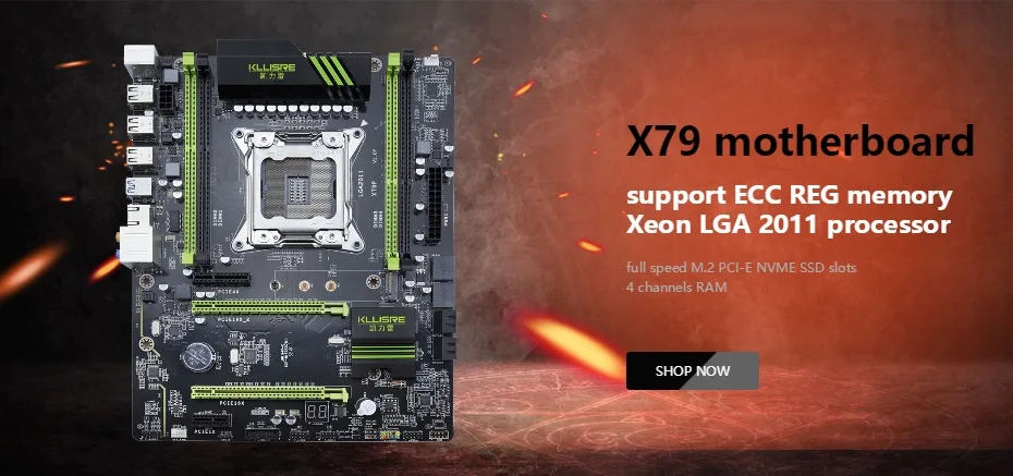 Kllisre DDR3 4 ГБ 8 ГБ 16 ГБ 32 ГБ RGB ecc reg Серверная память 1333 1600 1866 МГц DIMM RGB ram поддерживает материнскую плату X79 LGA 2011