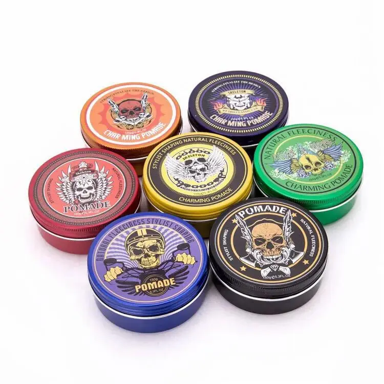 

150g 8 colors temporary hair color wax diy mud One-time Molding Paste Dye cream hair gel for hair coloring styling silver grey