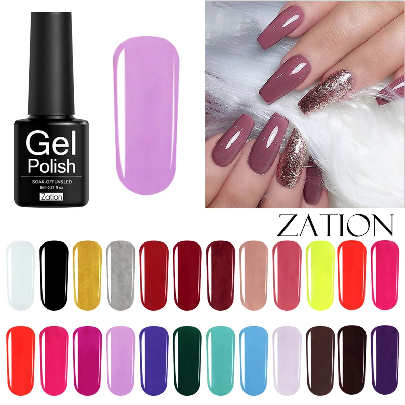 Гель-лак для ногтей 8 мл гибридный лак блестящий впитывающий гель УФ светодиодный