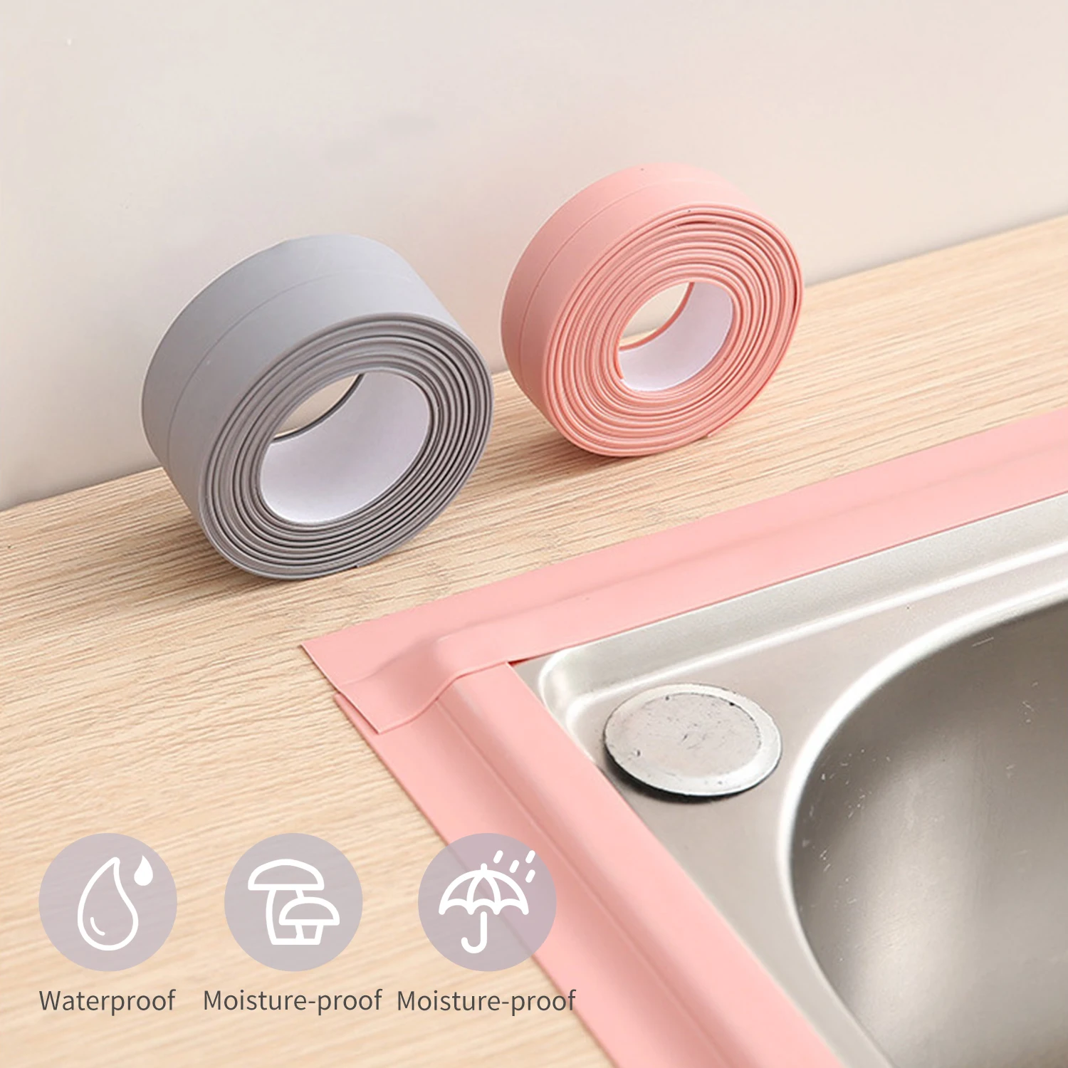 Самоклеящаяся клейкая лента влагостойкая антиформовочная водонепроницаемая