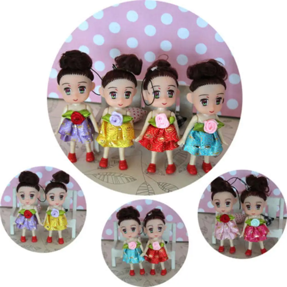 10cm Cute Fashion Doll Key Chain Ring Handbag Hanging Pendent Decor Accessories | Игрушки и хобби