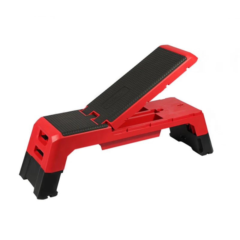 Аэробика Шаговая платформа Фитнес Степпер и педаль Регулируемая скамья для гантелей Многофункциональный домашний тренажер Высота 21 и 35 см.