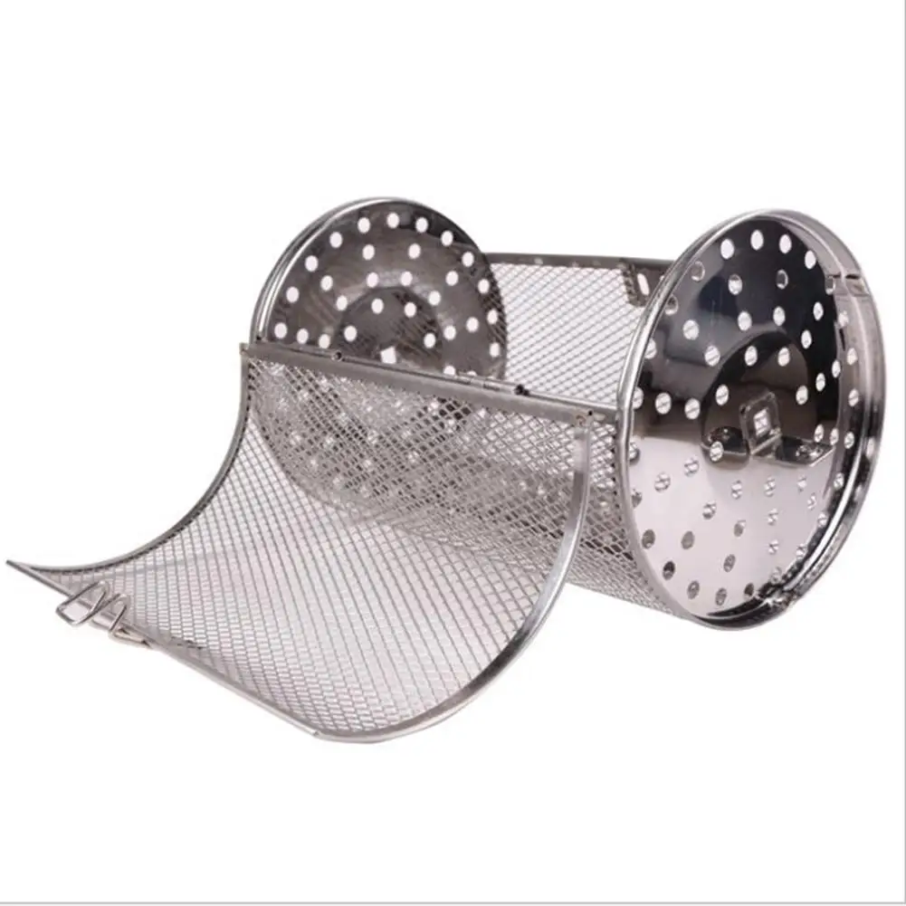 Круглый кухонный инструмент для барбекю приготовления попкорна 20 х11 см | Дом и