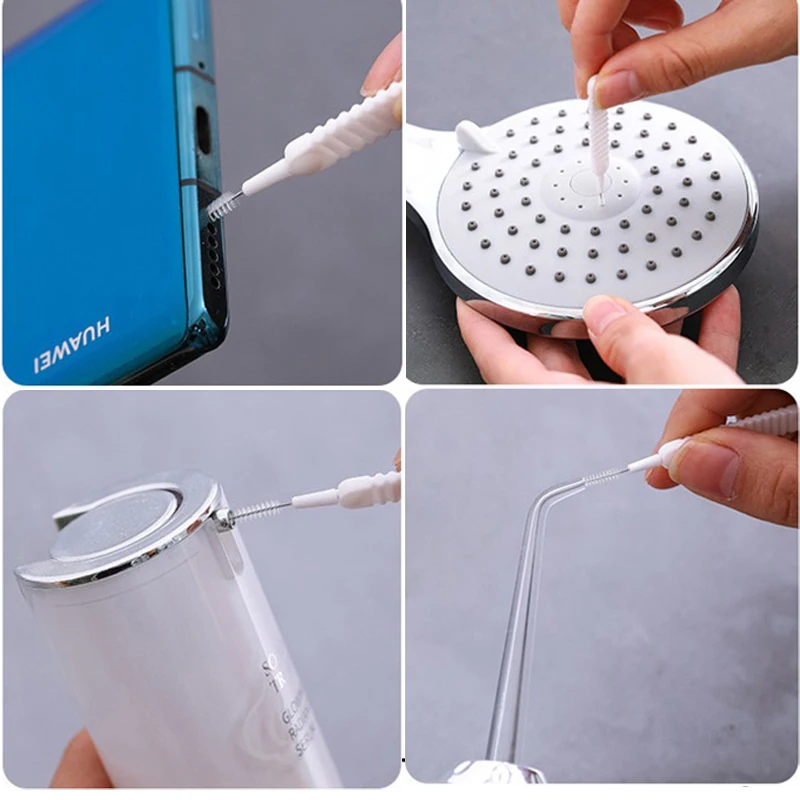 

40pcs Shower Head Brush Bottle Teapot Nozzle Kettle Phone Hole Spout Brush Set For Household Cleaning Supplies Cleaning Tools