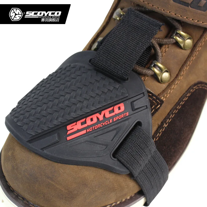 Scoyco мотоциклетные подвесные шестерни Набор защиты оболочки обуви протектор