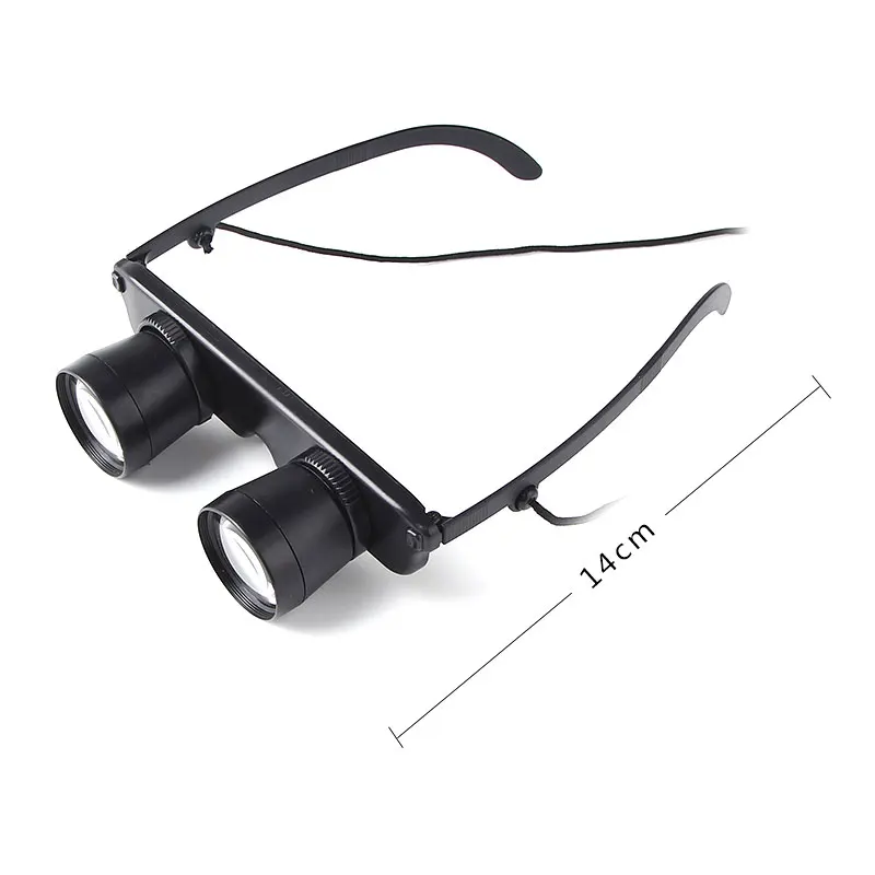 Fashion Glasses Telescope Binoculars Magnifier Eye Wear Polarized Sunglasses For Watching Football Sports Fishing Travel SEC88 | Спорт и