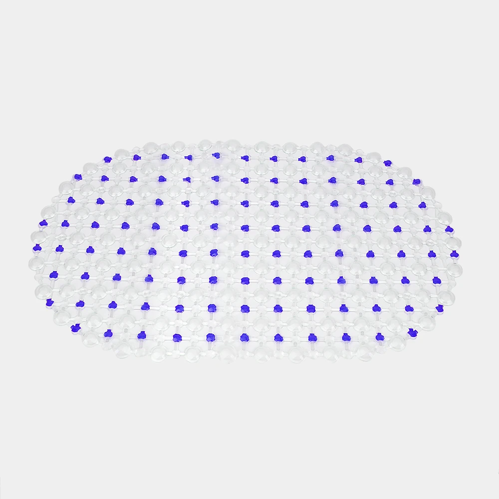 Dark Blue NICEYARD 62*35 см ПВХ нескользящий коврик для ванной прозрачный ковер присоска коврики для ванной коврик для ванной продукты для ванной комнаты - Цвет: Dark Blue