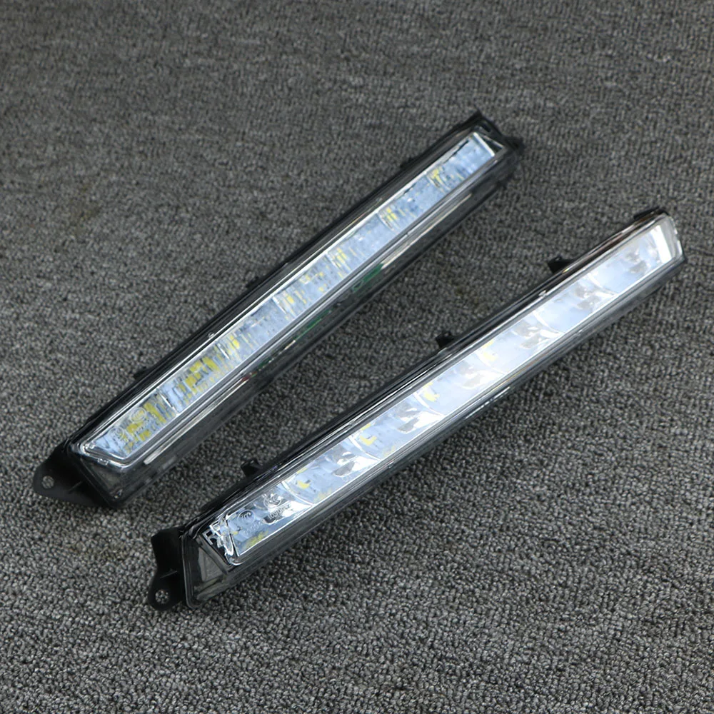 Pair 1649060351 1649060451 светодиодный DRL Дневной светильник противотуманная фара для Benz W166 X166 X164 GL GLS GLE AMG 63 GL450 GL400 GL350 GLS400 - Испускаемый цвет: Pair