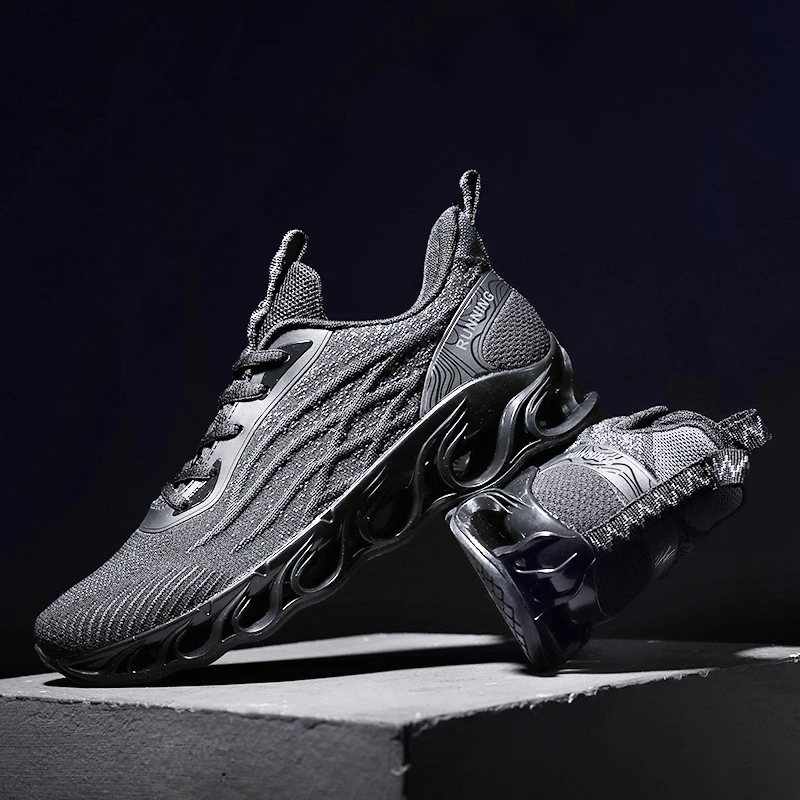 

Breathable Blade Running Shoes Men's Sports Shoes Comfortable Sneakers Fashion Jogging Casual Shoes Zapatillas De Deporte