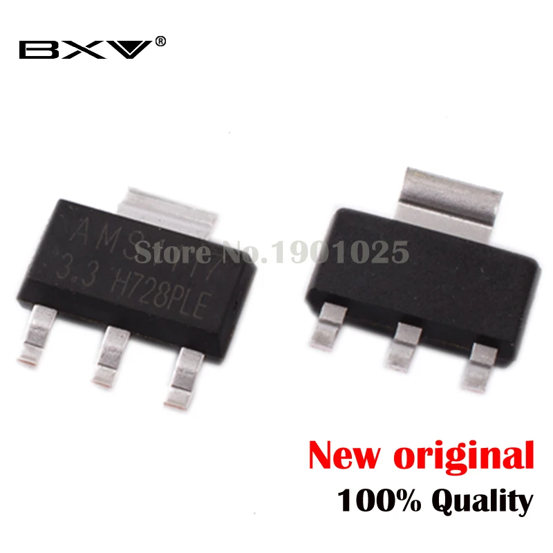 50PCS AMS1117 series AMS1117-1.2 AMS1117-1.5 AMS1117-1.8 AMS1117-2.5 AMS1117-3.3 AMS1117-5.0 SOT223