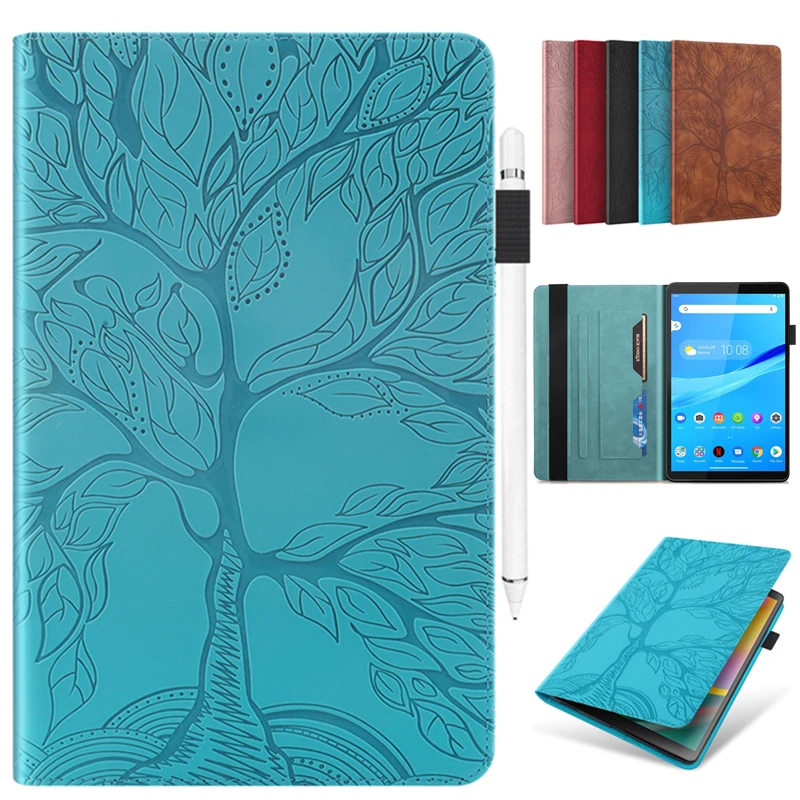 

Case For Lenovo Tab M8 HD TB-8505F 8505X 8505I Embossing Tree Leather Cover For Coque Lenovo Tab M8 8.0 inch Tablet Cover Cases