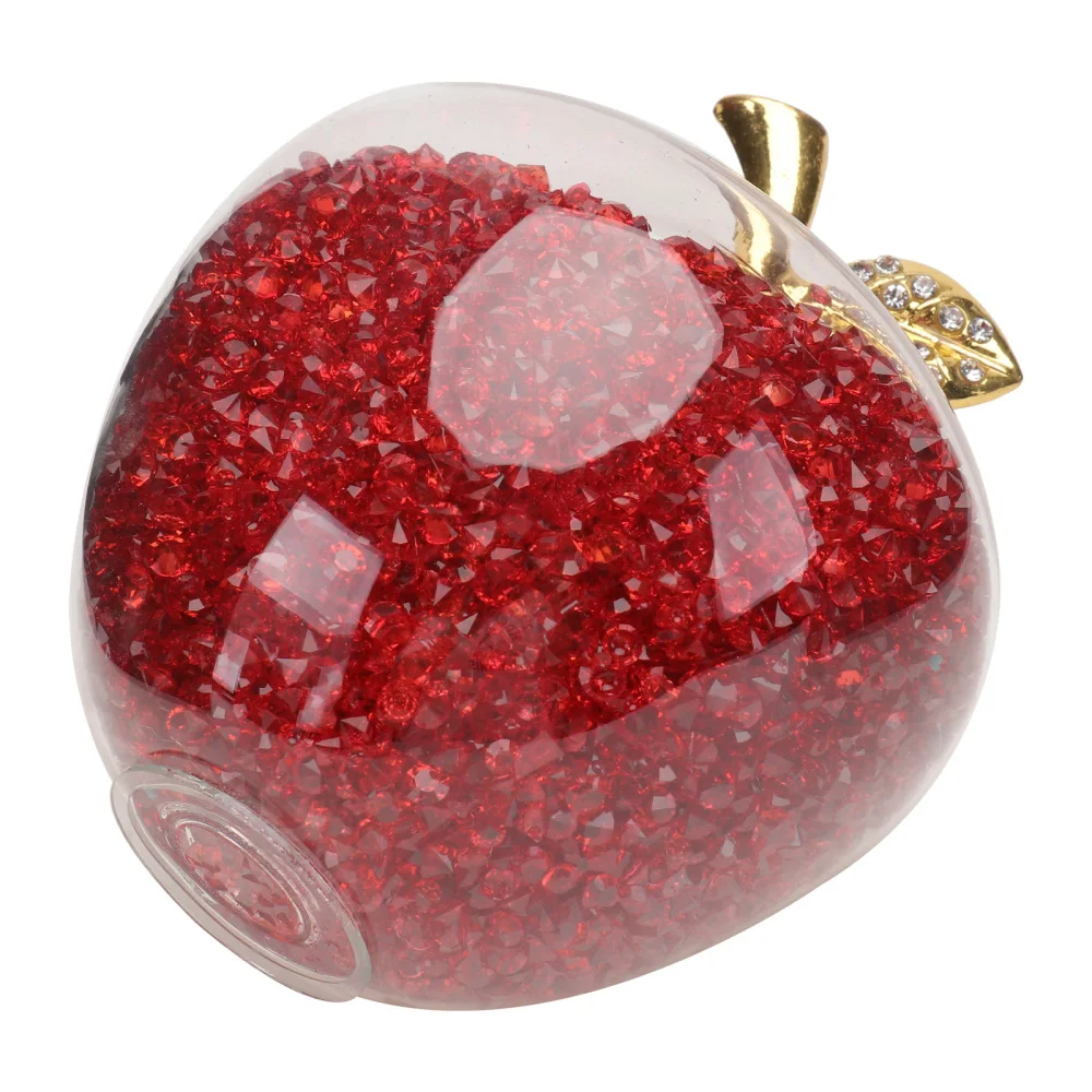 

1pc Creative Crystal Apple Adornment Desktop Apple Decor Creative Craft Gift