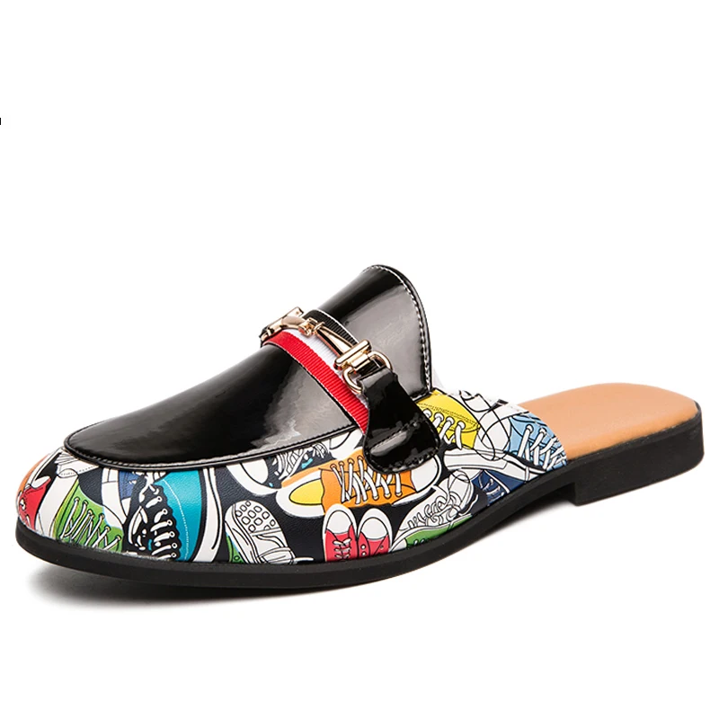 

Туфли мужские кожаные, дышащие лоферы, без застежки, Повседневная модная обувь, дизайнерские шлепанцы, легкая обувь без шнуровки