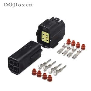 1/5/10/20/50/Sets 4 Pin 174257-2 Automotive Electrical Wiring Plug Waterproof Denso Connector For MAZDA 626 98-00 Oxygen Sensor