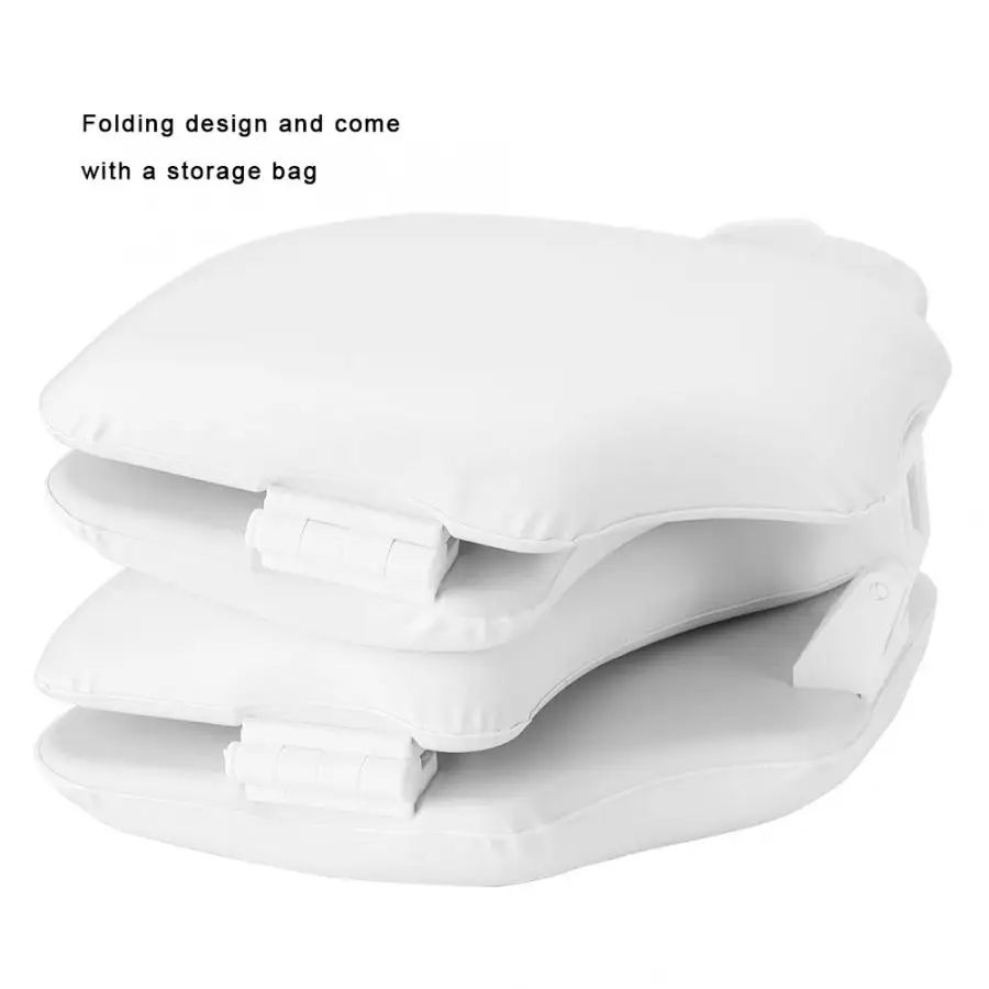 Детские складывающийся горшок тренинг сиденья для унитаза Чехлы мягкая губка