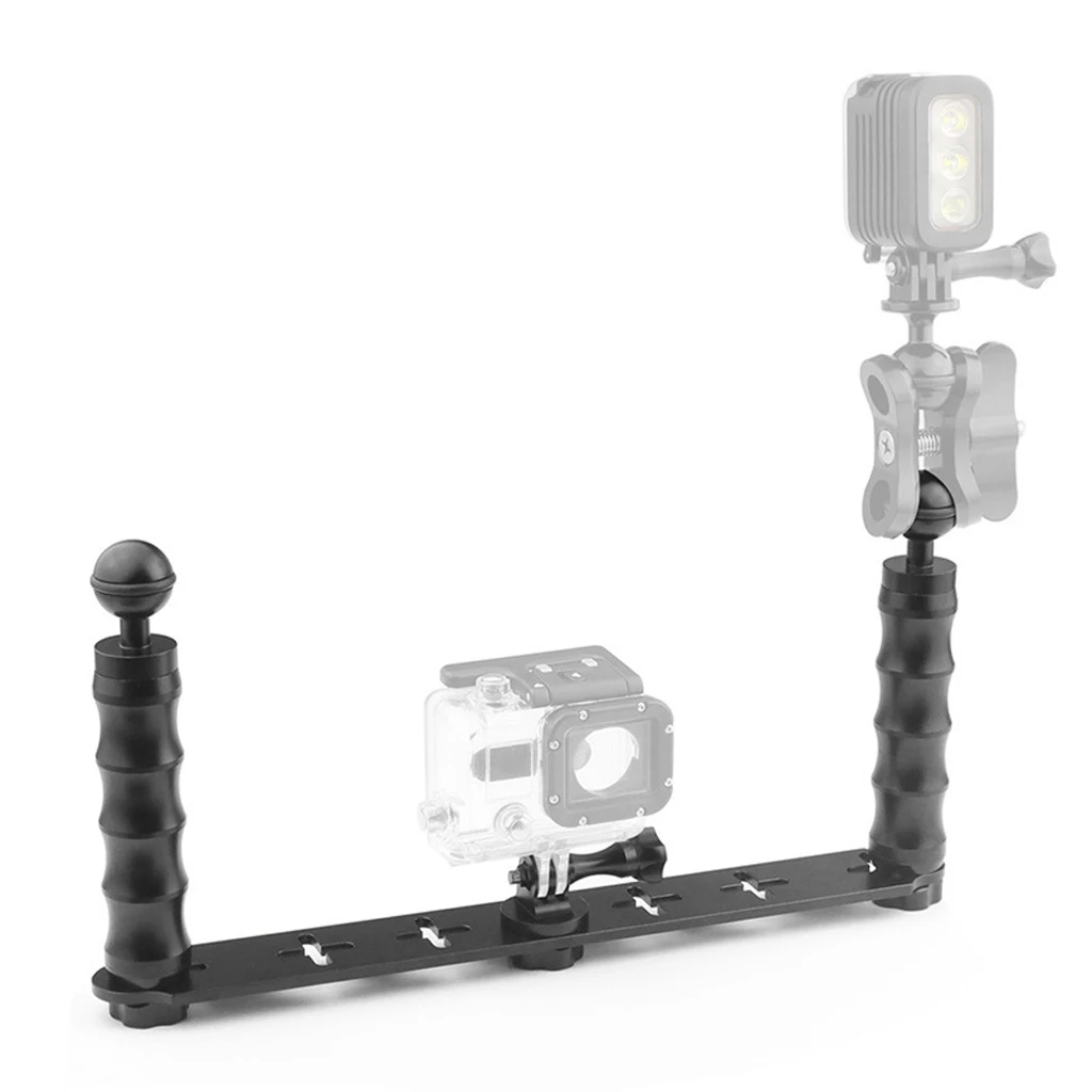 Держатель для стабилизатора экшн камеры подводного освещения|Штативные головки|