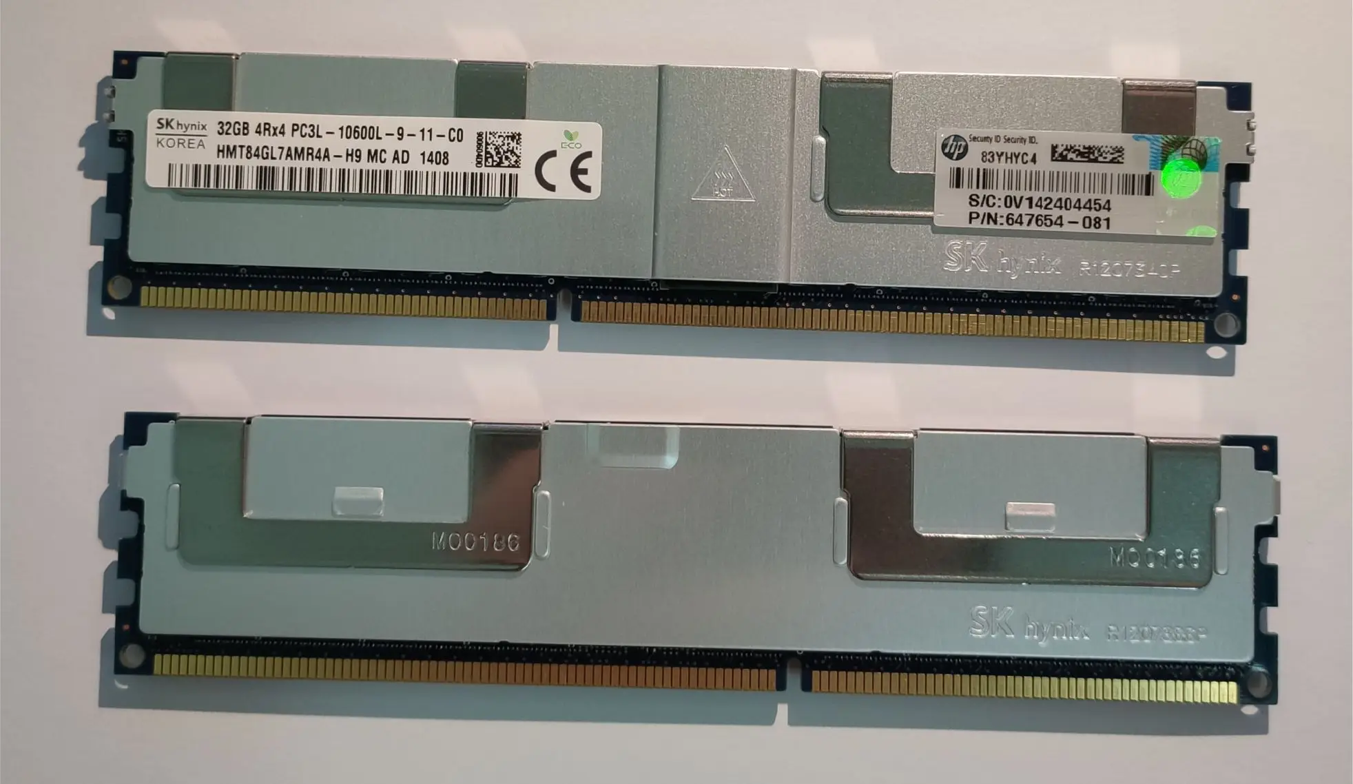 647903-B21 664693-001 647654-081 32G 4Rx4 PC3L-10600L DDR3 1333 ECC REG LRDIMM | Компьютеры и офис