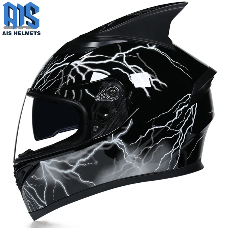 Шлем с полным лицевым покрытием Casco Moto Capacete мотоциклетный шлем гоночный