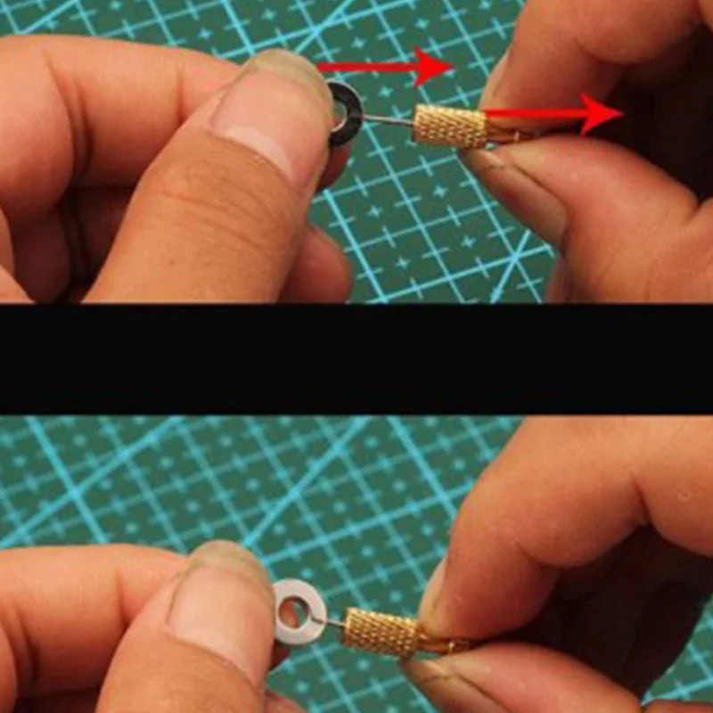 ELEG-6Pcs DIY кожаный ручной пошив расположение инструмент позиционирование иглы