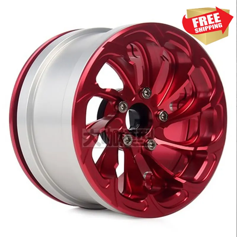 

RC Radio control car metal 2.2inch wheel hub SCX10 RR10 KM2 TRX4 defender option upgrade parts