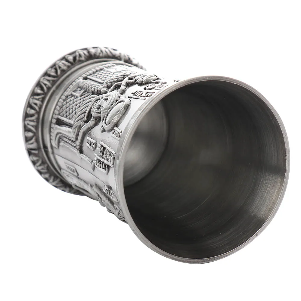 Медная чашка в ретро стиле 1 шт. Египетский миф бронзовая 3D рельефная стеклянная 3d