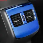 Декоративная рама BJMYCYY из нержавеющей стали для кондиционера в задней части автомобильного выхода для Honda Accord 10th 2018 2019