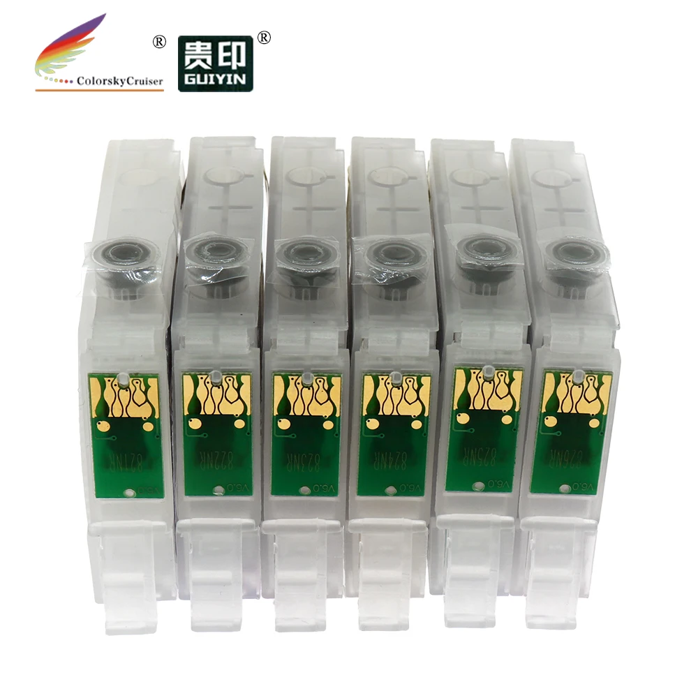 (RCE-981-986) Заправляемый картридж с чернилами для Epson T0981-T0986 98 Artisan 700 710 725 730 800 810 835 837 |
