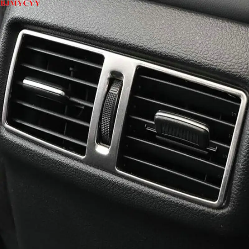 

BJMYCYY Stainless steel decorative frame automobile air conditioner outlet for Nissan Sylphy 14th generation Sentra 2019 2020