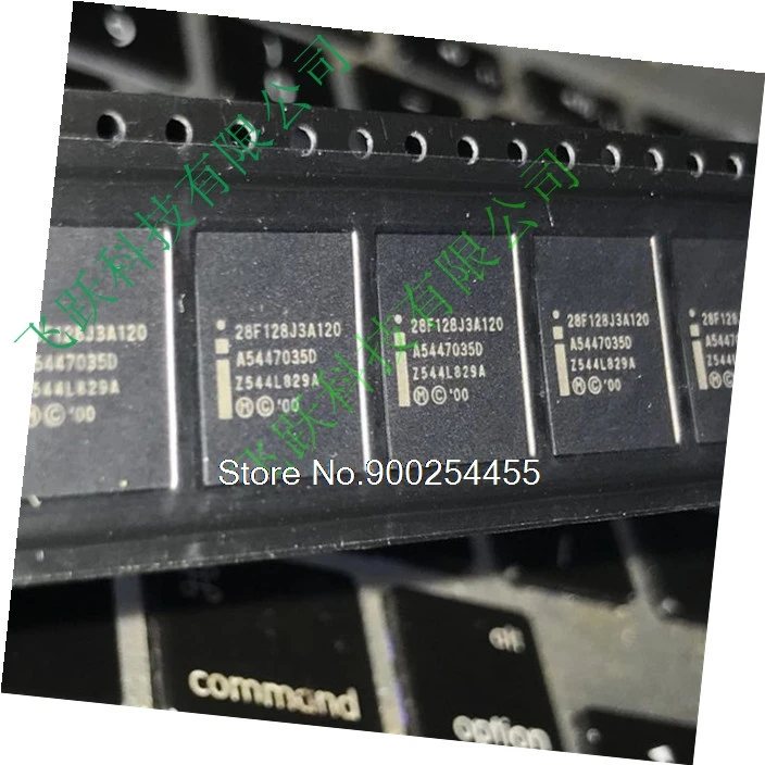 

5PCS/LOT RC28F128J3A120 RC28F128J3A-120 28F128J3A120 BGA